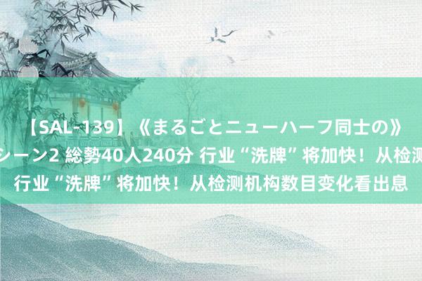 【SAL-139】《まるごとニューハーフ同士の》ペニクリフェラチオシーン2 総勢40人240分 行业“洗牌”将加快！从检测机构数目变化看出息